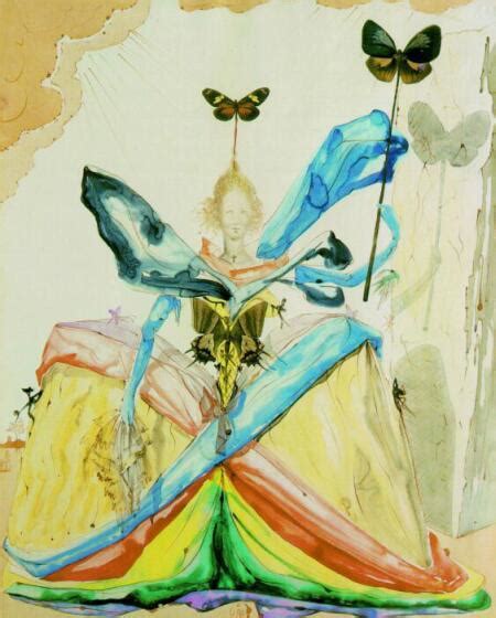 butterfly salvador dali|The Queen of the Butterflies, 1951